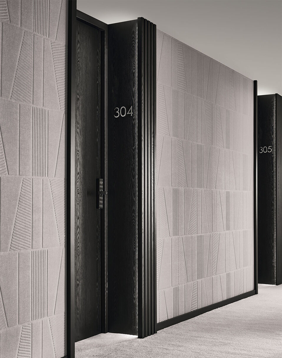 Ambiances de la collection POLYFORM VINACOUSTIC ARCAD