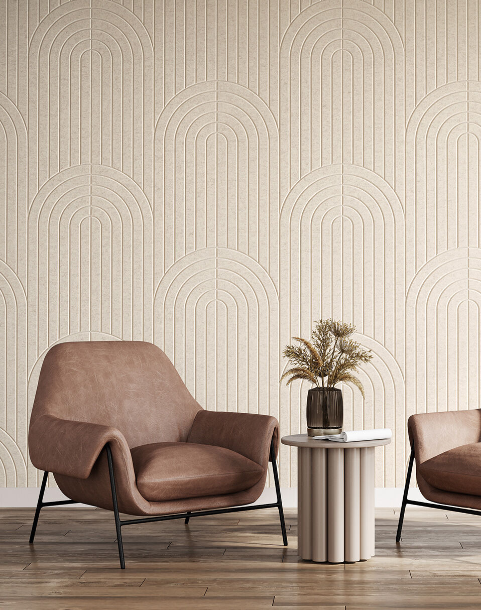 Ambiances de la collection SLIMWALL CURVES