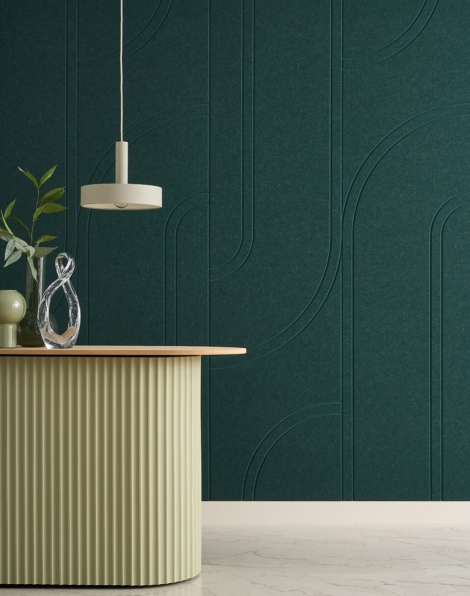 Ambiances de la collection SLIMWALL CURVES