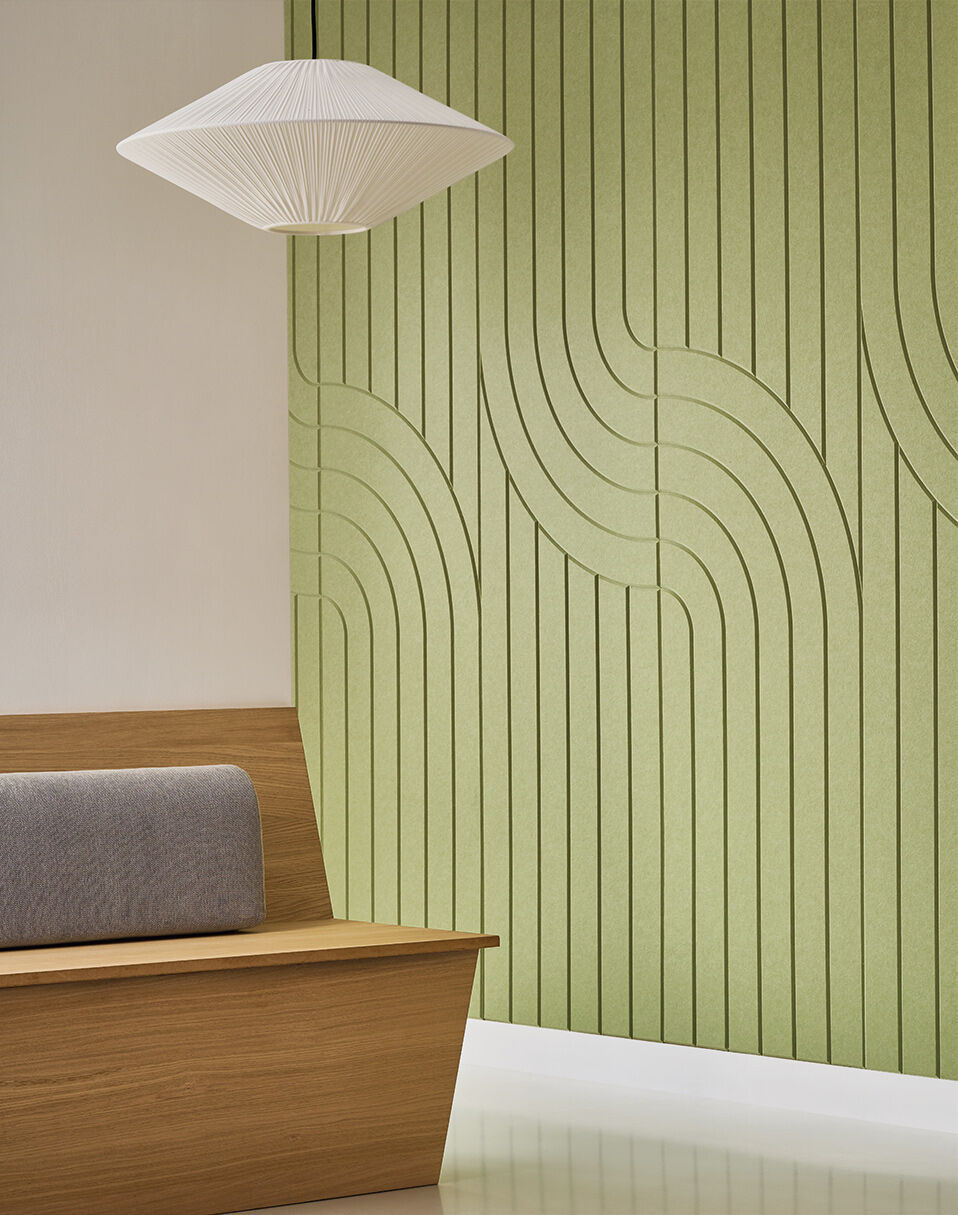 Ambiances de la collection SLIMWALL CURVES