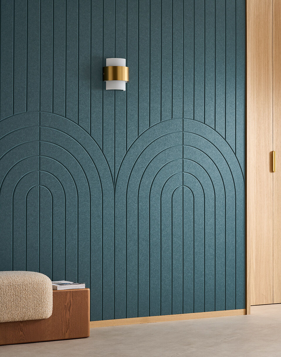 Ambiances de la collection SLIMWALL CURVES