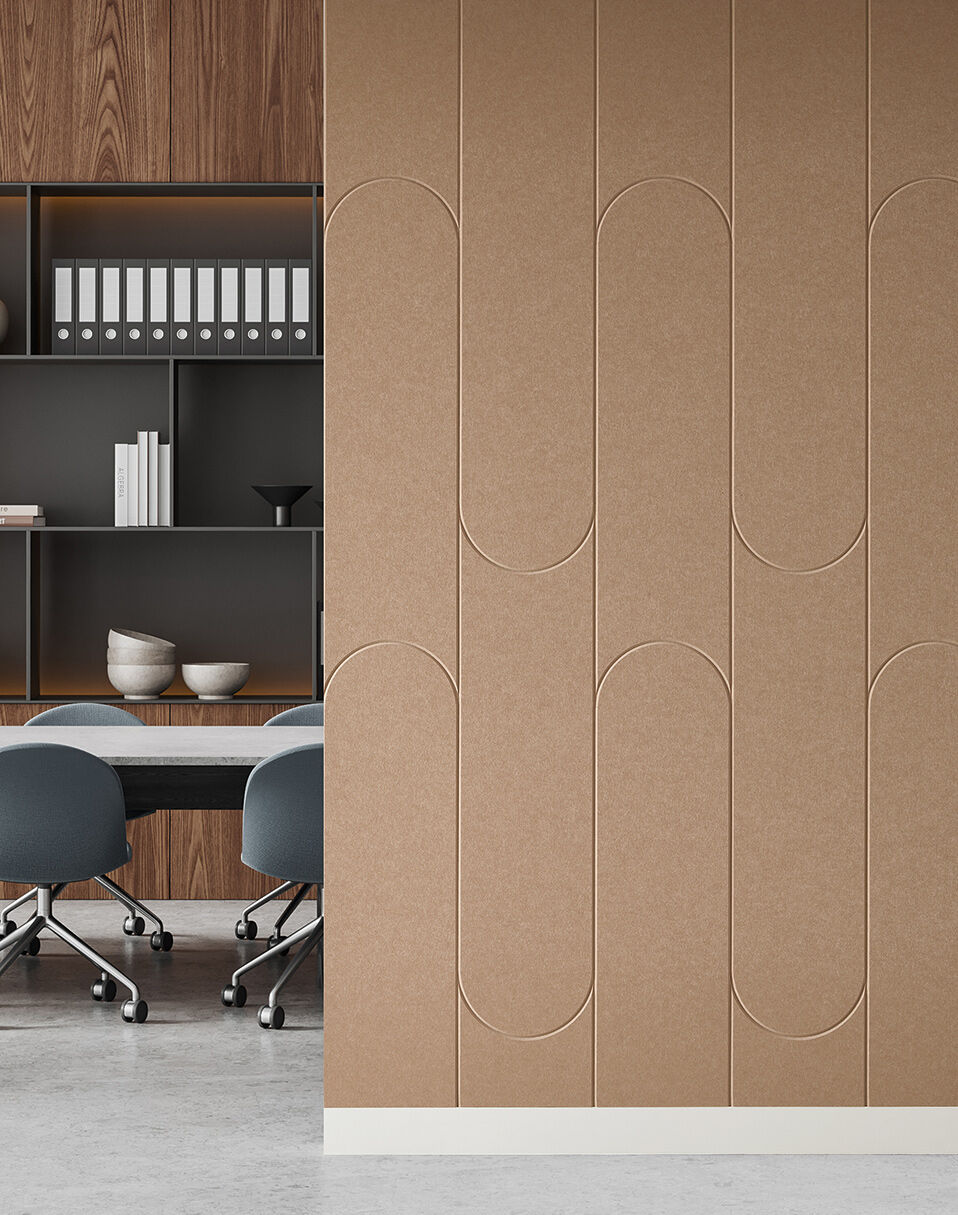 Ambiances de la collection SLIMWALL CURVES