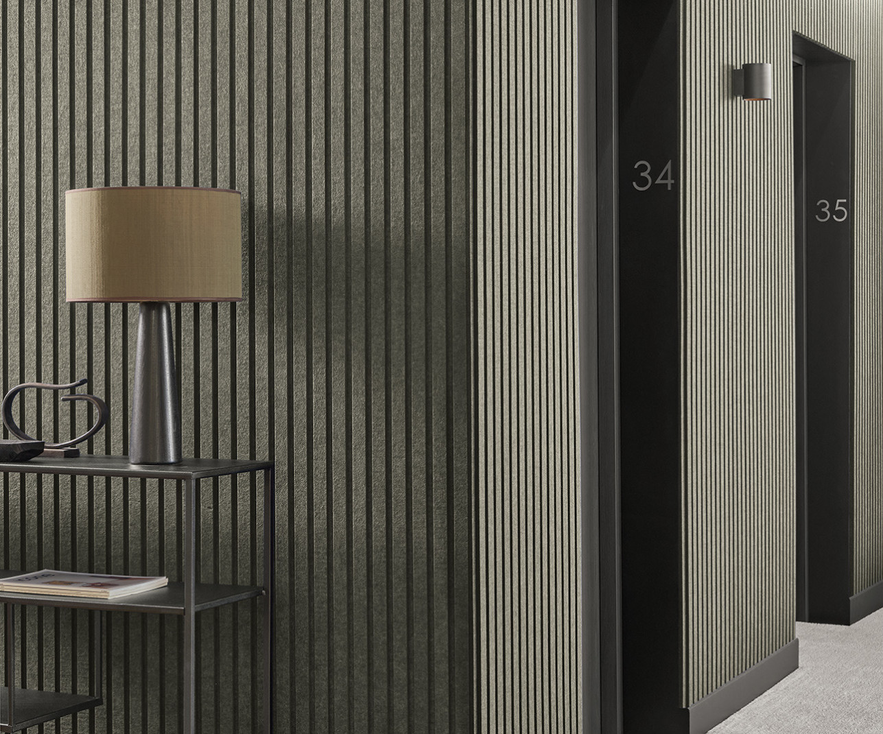 Ambiances de la collection SLIMWALL LINES