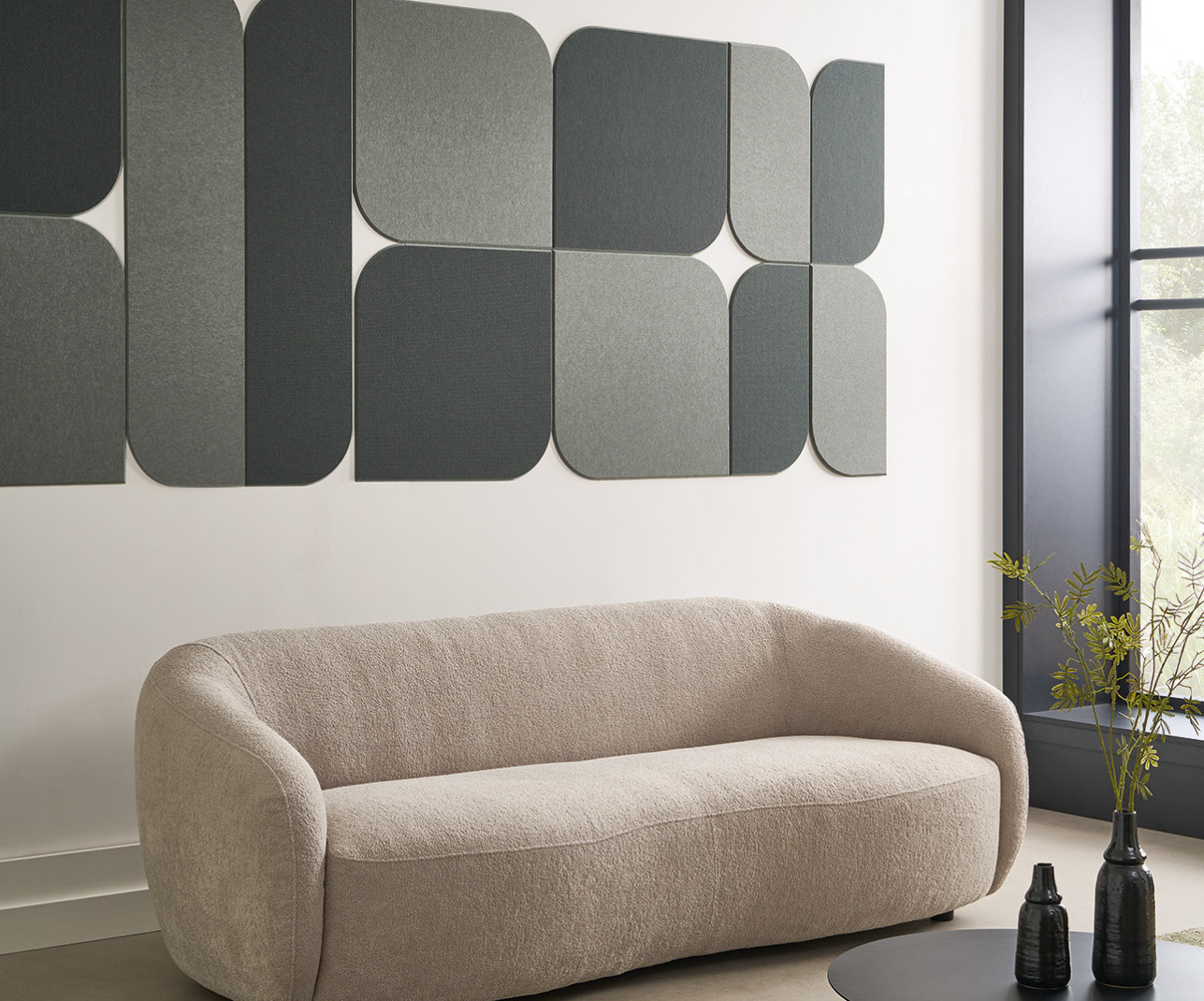 Ambiances de la collection SLIMWALL TILES