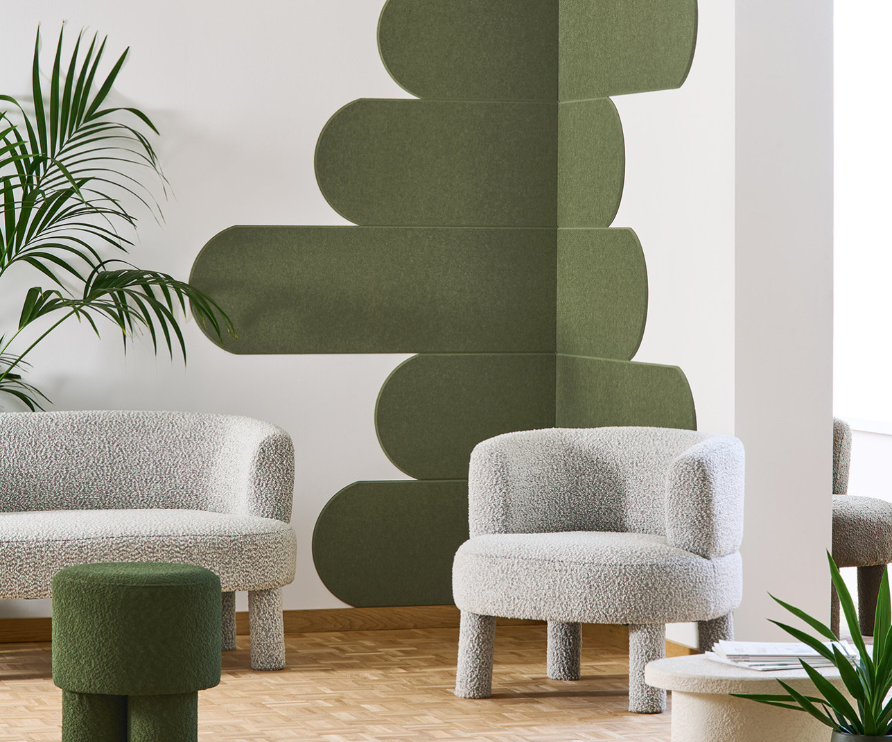 Ambiances de la collection SLIMWALL TILES